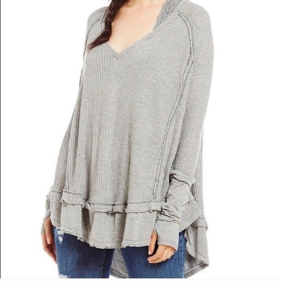 Free People Laguna Thermal Long Sleeve Top - Picture 1 of 8